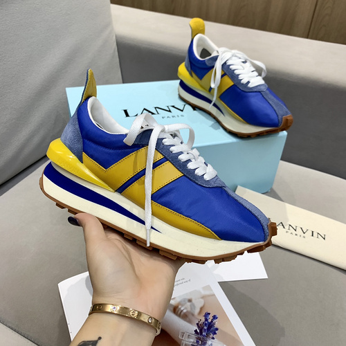 Lanvin 2021 series retro running shoes women_s code 35-40 men_s code 40-44-400abf31